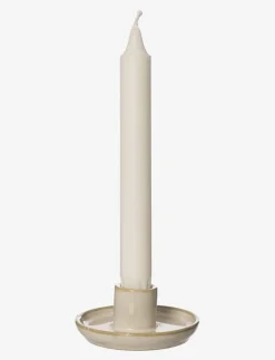 ERNST Ljusstake - Dekoration NATURAL WHITE Discount
