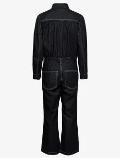 Levi's Made & Crafted LMC FLIGHT SUIT LMC VALLEY RIN - Jumpsuits DARK INDIGO - FLAT FINISH