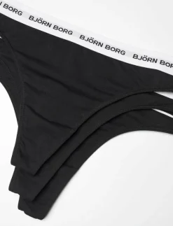 Björn Borg LOGO THONG 3p - Underkläder MULTIPACK 1 Clearance