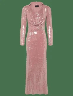 Bardot LOREL SEQUIN MESH MIDI DRESS - Midiklänningar BLISS PINK Best