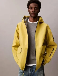 Calvin Klein Jeans LS NYLON OXFORD RLXD SPORT JACKE - Regnjackor SPANISH LIME Clearance