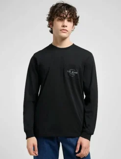 LS POCKET LOGO TEE - Långärmade t-shirts|Lee Jeans Discount