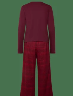 LS TEE FLANNEL PANT SET - Pyjamas|Calvin Klein Best