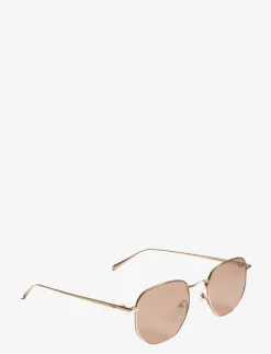Corlin Eyewear Lucca Gold Cinnamon - Round Frame Best