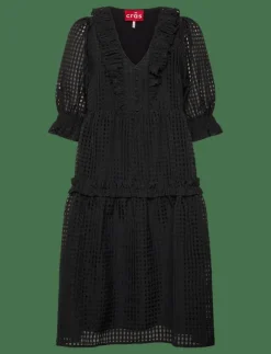crās Lyoncras Dress - Midiklänningar 9999 BLACK Best