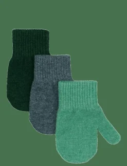 mikk-line Magic Mittens 3 Pack - Vantar DARKEST SPROUSE-FADED DENIM-BALSAM GREEN Discount