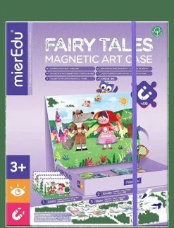 mierEdu Magnetic Art Case - Fairytales - Pysselset BLUE Clearance