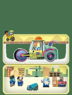 Magnetic Travel Box - Construction Site - Pysselset|mierEdu Hot