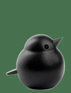 Novoform Mama Sparrow - Träfigurer BLACK STAINED