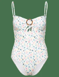 Mandy bamboo-ring bandeau swimsuit - Baddräkter|Malina Hot