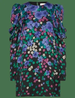 Fabienne Chapot Marloes Dress - Korta klänningar BLACK/FEELING GREEN Online