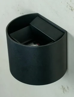 Dyberg Larsen Mars Wall lamp - Fasadbelysning BLACK Online