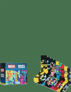 Happy Socks MARVEL™ Collector's 9-Pack Gift Set - Sockor BLACK Best