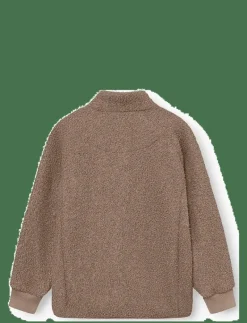 MINI A TURE MATCEDRIC teddyfleece jacket. GRS - Jackor GREY BROWN Discount