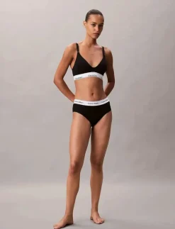 Calvin Klein MATERNITY LIGHTLY LINED TRIANGLE - Amnings-BH:ar BLACK