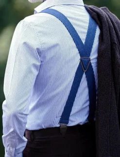 Melange Suspenders - Slipsar & Accessoarer|Portia 1924 Clearance