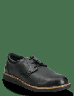 Hush Puppies Men's Jenson Oxford - - Snörskor BOLD BLACK LEATHER Outlet