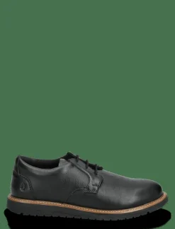 Hush Puppies Men's Jenson Oxford - - Snörskor BOLD BLACK LEATHER Outlet