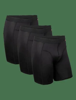 Danish Endurance Men's Sports Trunks Extra Long - Kalsonger BLACK Online