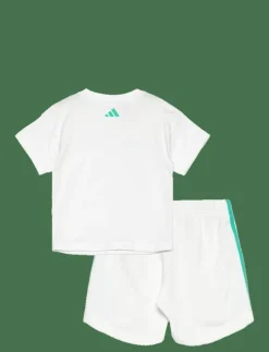 adidas Performance MER DNA BBYJGSS - Set med kortärmad t-shirt WHITE/SEMIRU Online