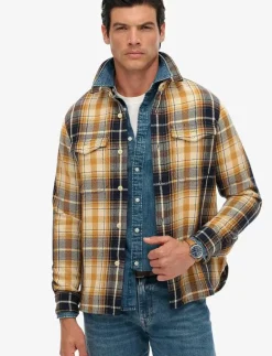 MERCHANT HEAVY CHECKED SHIRT - Rutiga skjortor|Superdry Hot
