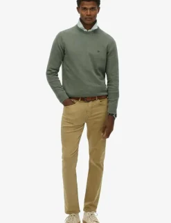 Superdry MERCHANT SATEEN 5 POCKET PANT - Regular jeans AMERICAN BEIGE Sale