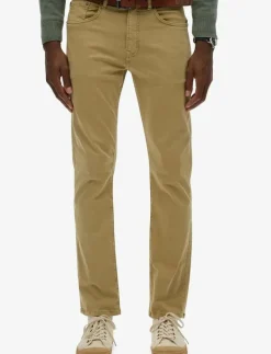 Superdry MERCHANT SATEEN 5 POCKET PANT - Regular jeans AMERICAN BEIGE Sale