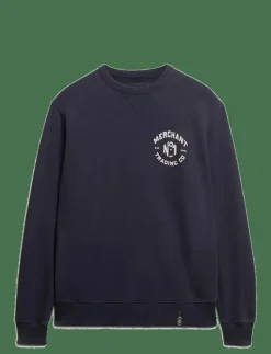 Superdry MERCHANT SWEATSHIRT - Sweatshirts FRENCH NAVY Sale