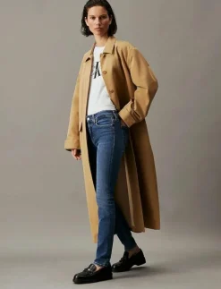 Calvin Klein Jeans MID RISE SKINNY - Skinny Jeans DENIM DARK Outlet