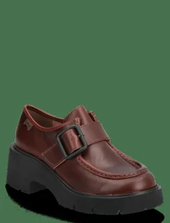 Camper Milah - Loafers med klack MEDIUM BROWN New