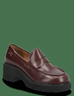 Camper Milah - Platta skor BURGUNDY Outlet