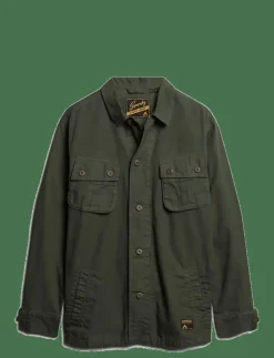 MILITARY OVERSHIRT JACKET - Tunna jackor|Superdry Outlet
