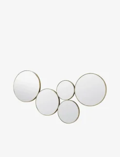 Broste Copenhagen Mirror Kunst - Runda speglar BRASS Online