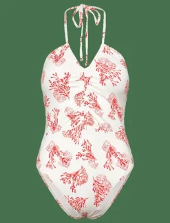 Misty ruched halterneck swimsuit - Baddräkter|Malina Clearance