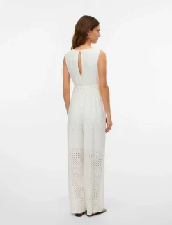 Mamalicious MLANGIA SL JRS JUMPSUIT - Jumpsuits SNOW WHITE Outlet