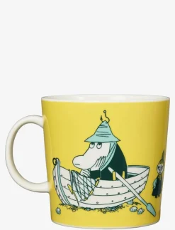 Arabia Moomin mug 04L ABC O - Kaffekoppar YELLOW Sale