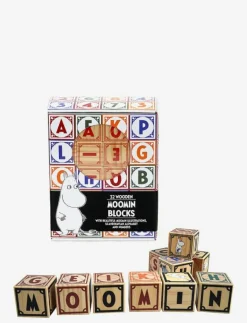Moomin Wooden Alphabet Blocks - Byggklossar|Barbo Toys Discount