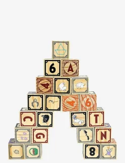 Moomin Wooden Alphabet Blocks - Byggklossar|Barbo Toys Discount