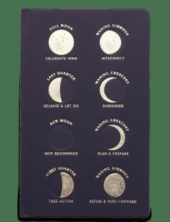 MOON PHASES JOURNAL - Kalendrar & Anteckningsblock|DesignWorks Inc Online