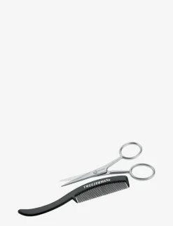 Moustache Scissors With Comb - Skäggkam|Tweezerman Clearance