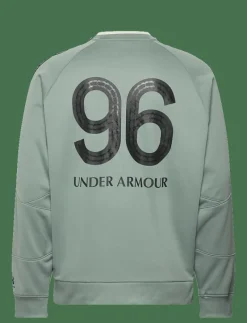 Under Armour M's 96 Terrace Crew Neck - Sweatshirts SILICA GREEN