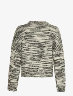 MSCH Copenhagen MSCHAnnasol Pullover - Stickat V ICE/BLACK