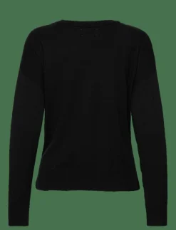 MSCH Copenhagen MSCHDalinde Rachelle Pullover - Stickat BLACK New
