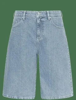 MSCH Copenhagen MSCHElida Ada Denim Shorts - Jeansshorts LIGHT BLUE WASH New