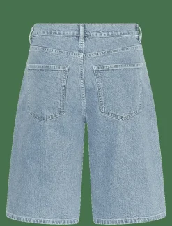 MSCH Copenhagen MSCHElida Ada Denim Shorts - Jeansshorts LIGHT BLUE WASH New