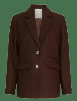 MSCH Copenhagen MSCHElliot Loose Blazer - Oversize kavajer HOT FUDGE Best