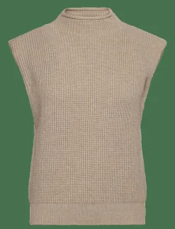 Minus MSNaomi Knit Vest - Stickade västar STRING GREY Best