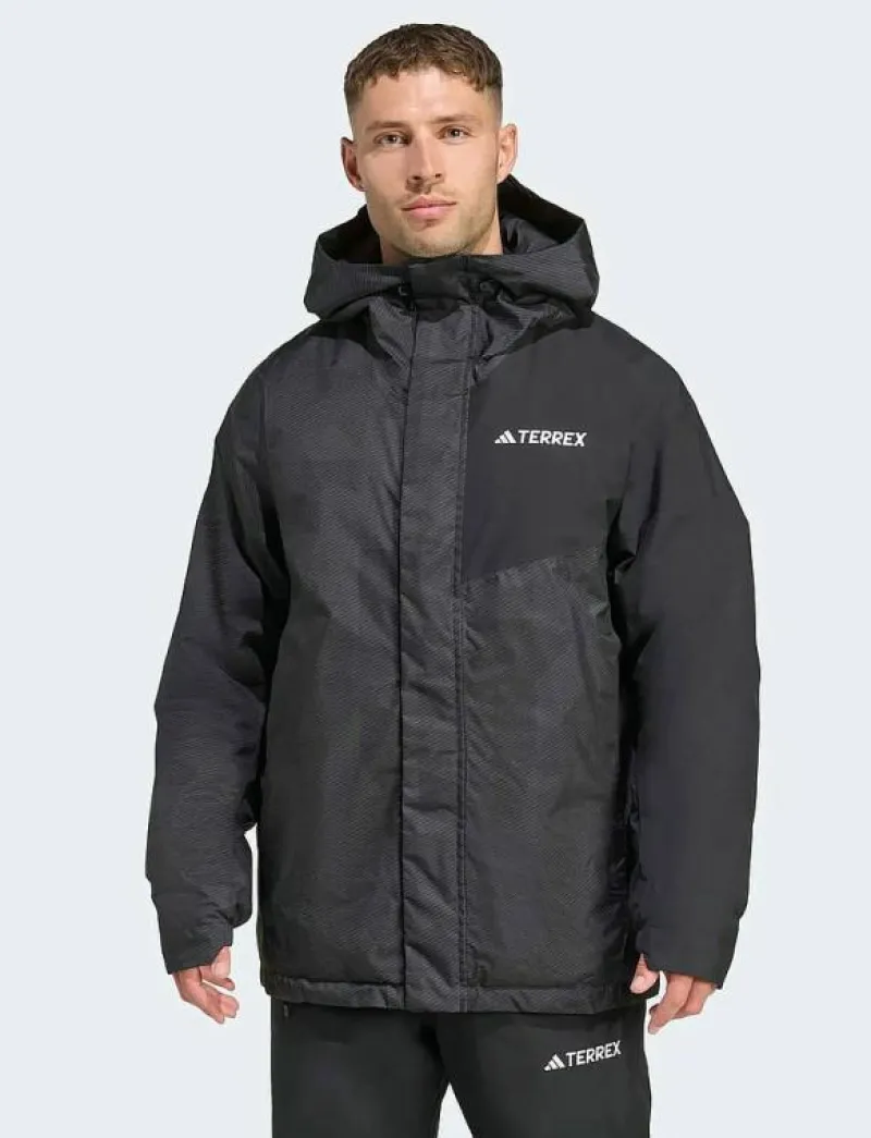 adidas Terrex MT 2L INSUL JKT - Skidjackor BLACK/CARBON Clearance
