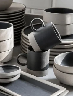 Byon Mug Fumiko - Tekoppar BEIGE/ BLACK Hot