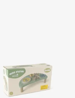 Dantoy MUSIC STATION WOOD IN GIFT BOX 4 PARTS - Musikinstrument MIXED COLOURS Best